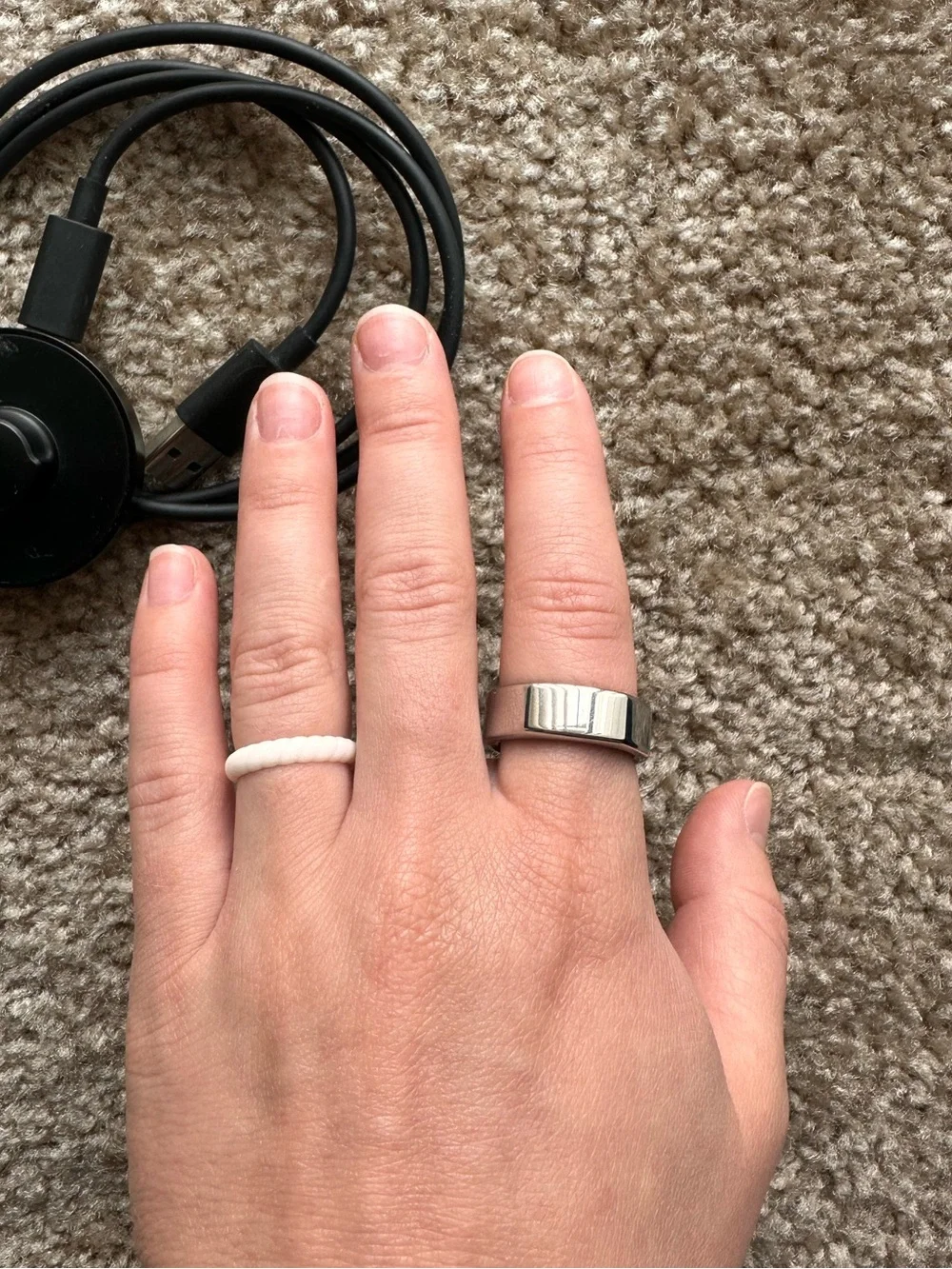 Oura Ring Gen 3|Silver|Size 9